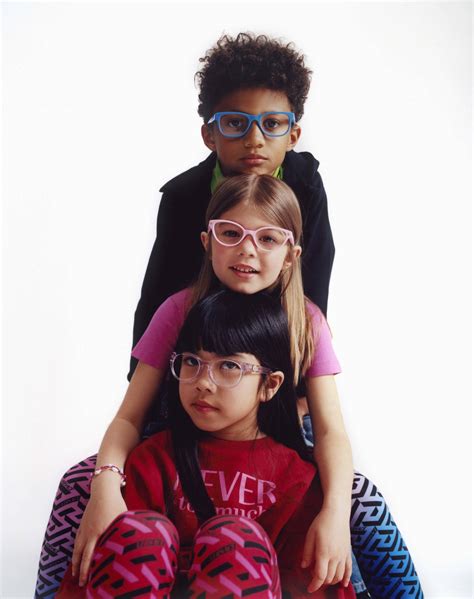 versace children's glasses|Boys' Designer Sunglasses & Eyeglasses Frames .